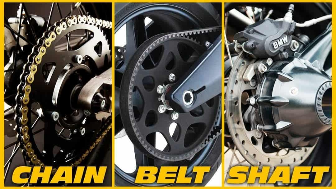 Chain Vs Belt Vs Shaft Drive Motorcycle Final Drive Systems Explained With Their Characteristics